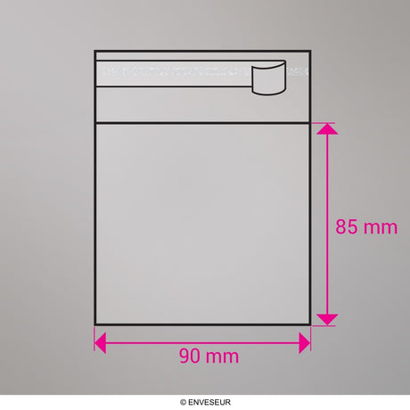 Cello bags without header OPP