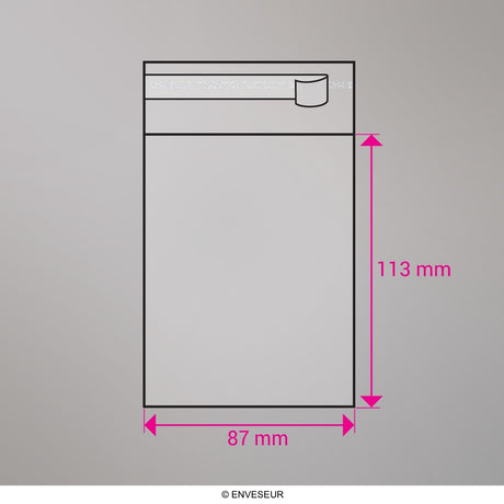 Cello bags without header OPP