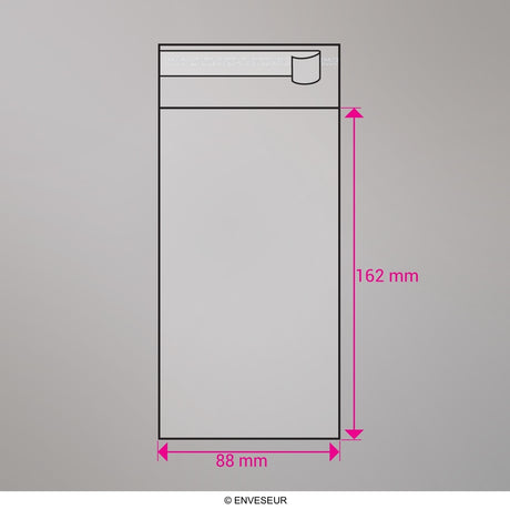 Cello bags without header OPP