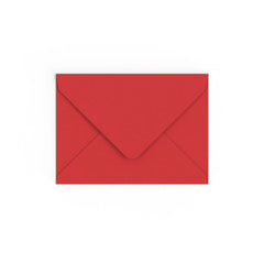Cherry Red British Made Gummed V-Flap Envelope (133 x 184mm)