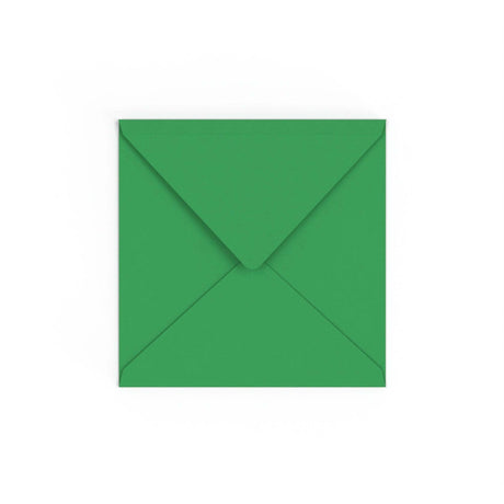 Kelly Green British Made Gummed Envelope (155 x 155mm)