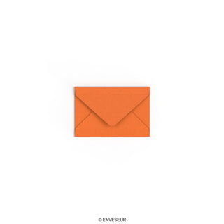 Flame orange envelope 62x94 mm
