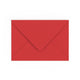 C5 Cherry Red British Made Gummed V-Flap Envelope (162 x 229mm)