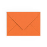 C5 Flame Orange British Made Gummed V-Flap Envelope (162 x 229mm)