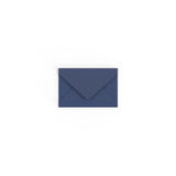 C6 Navy Blue British Made Gummed V-Flap Envelope (114 x 162mm)