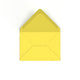 C6 Sunflower Yellow British Made Gummed V-Flap Envelope (114 x 162mm)