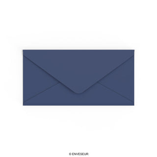 Navy blue envelope 110x220 mm (DL)