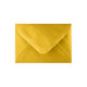 Metallic Gold Gummed V-Flap Greeting Card Envelope (70 x 100mm)