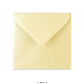 CHAMPAGNE LUSTRE ENVELOPE 140x140 mm