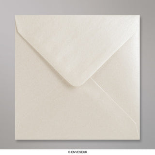 130x130 mm Oyster Lustre Envelope