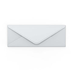 Oyster Gummed V-Flap Envelope (80 x 215mm)