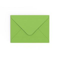 Mid Green Gummed V-Flap Envelope (125 x 175mm)