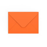 Orange Gummed V-Flap Envelope (125 x 175mm)