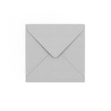 Pale Grey Gummed V-Flap Envelope (130 x 130mm)