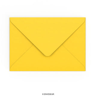 162x229 mm (C5) Mid Yellow Envelope
