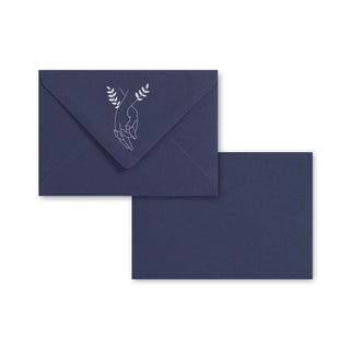 Wedding Envelopes (Hand Bonding Design) Dark Blue 114 x 162 mm (C6)
