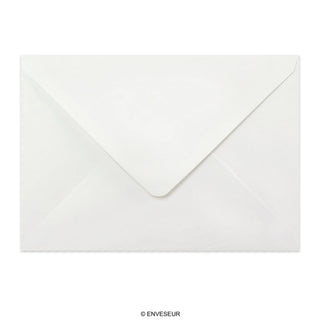 C5 White Gummed V-Flap Envelope (162 x 229mm)