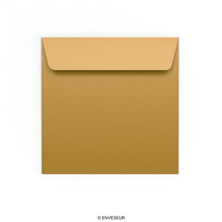 155x155 mm Gold Envelope