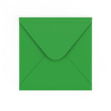 Mid Green Gummed V-Flap Envelope (140 x 140mm)