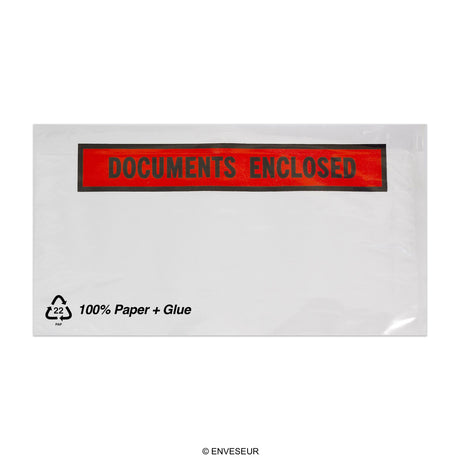 Paper Documents Enclosed Envelopes - Printed