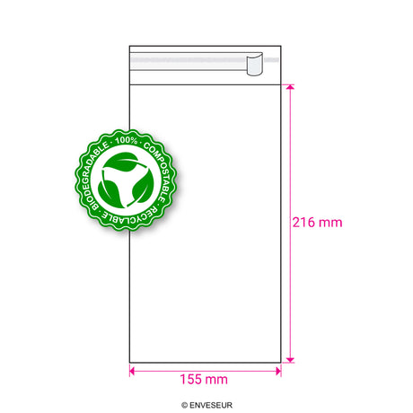 Biodegradable PLA bags
