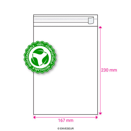 Biodegradable PLA bags