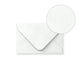 White Hammer Gummed V-Flap Envelope (62 x 94mm)