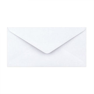V-Flap Recycled Envelopes White 110 x 220 mm (DL)