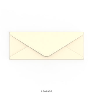 80x215 mm Ivory Wove Envelope
