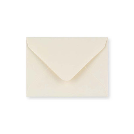 C7 Ivory Wove Gummed V-Flap Greetings Envelope (82 x 113mm)
