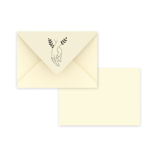 Wedding Envelopes (Hand Bonding Design) Ivory 114 x 162 mm (C6)