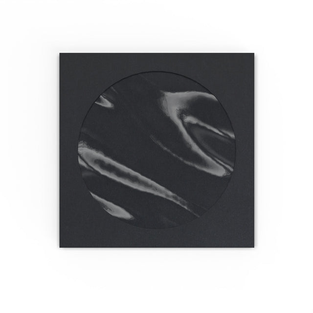 CD Window Envelopes Black 85 x 85 mm