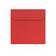 CD Window Envelopes Dark Red 85 x 85 mm
