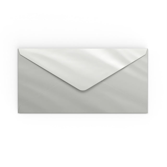 Mirror Finish Envelopes Silver 110 x 220 mm (DL)