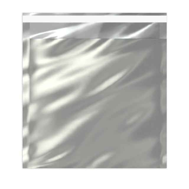 Metallic Finish Foil Bags Silver 220 x 220 mm