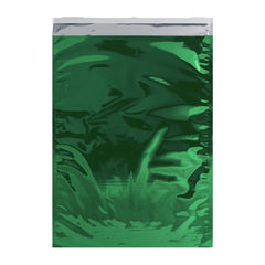Metallic Finish Foil Bags Green 450 x 320 mm (C3)