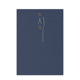 Coloured envelopes with string and washer closure