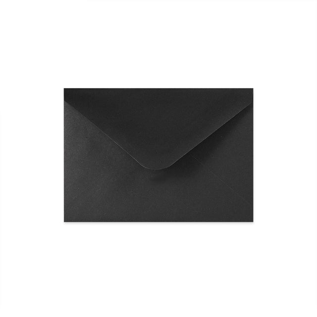 Paper Lined Envelopes Black + Blue Fancy Paper 114 x 162 mm (C6)